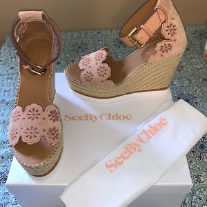 Brand new See by Chloè wedge espadrilles